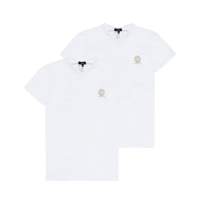 VERSACE MEN T-SHIR (SET) ヴェルサーチメンズTシャツ（セット）AU10193 A232741 A1001